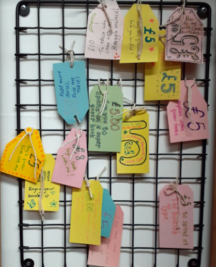 The Bookish Type Pay it Forward board